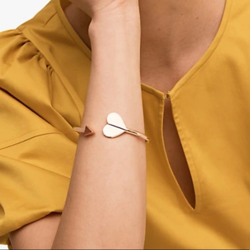 Kate Spade Heritage Metal Spade Flex Cuff